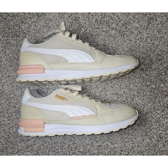 Puma Graviton 380738-30 Beige Running Shoes Sneakers Size 10 Soft Foam - Picture 3 of 10